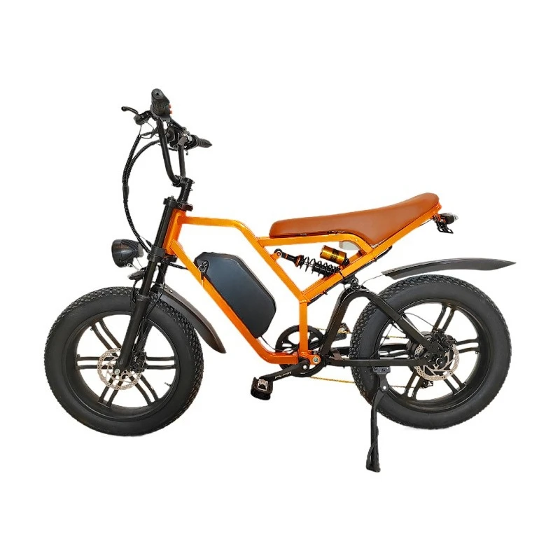Bicycle Wide Tire Electric Bicycle Dual Motor Electric Bicycle Dual Drive Electric Vehicle