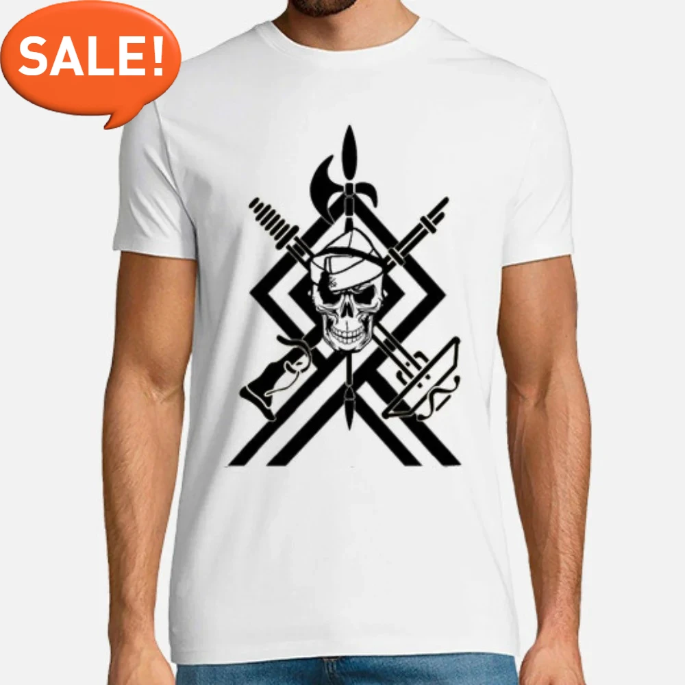 

Banda De Guerra Legion Española T-Shirt 100% Cotton O-Neck Short Sleeve Summer Casual Mens T-shirt Streetwear