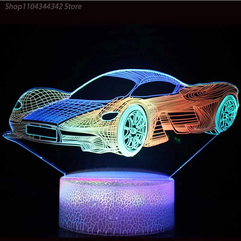 Ballett 3D Acryl Kreative Einzigartige Nachtlicht Wohnzimmer Bett Kopf Kreative Eltern Kind Geschenk Dekoration Licht USB Atmosphäre Lig