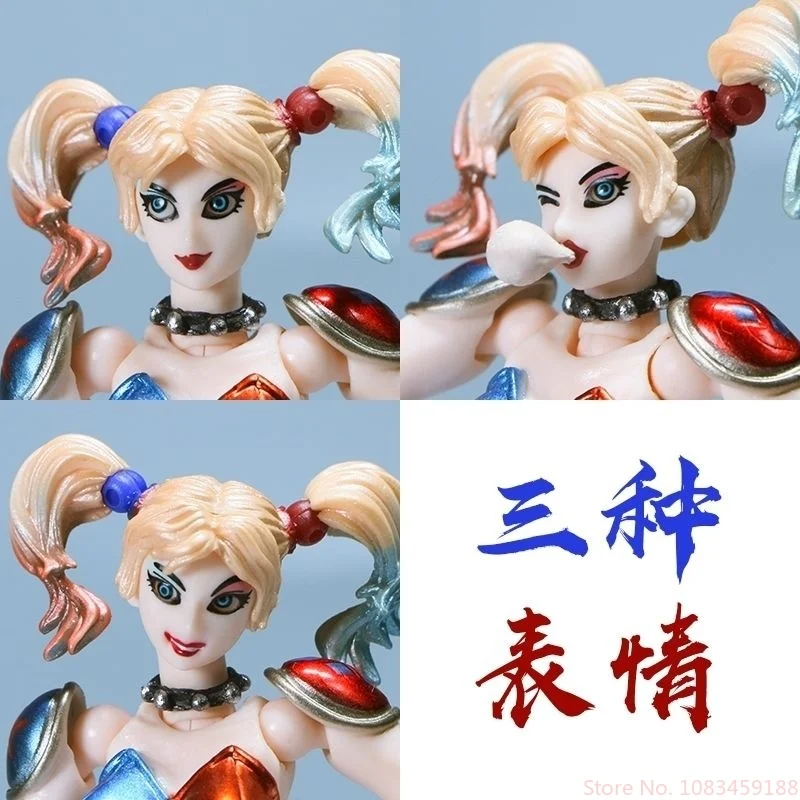 2024 New Arrival Clown Girl Anime Action Figures Moveable Dolls Joint Children Room Decoration Desktop Cute Toys Festival Gifts