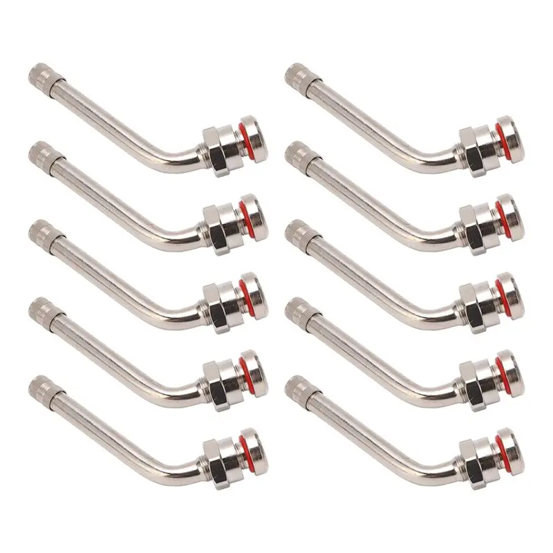 TR545D Tire Valve Stems(10 Pcs) For Alcoa 22.5 Inch& 24.5 Inch Aluminum Wheelsets- 60 Degree Design Wheel