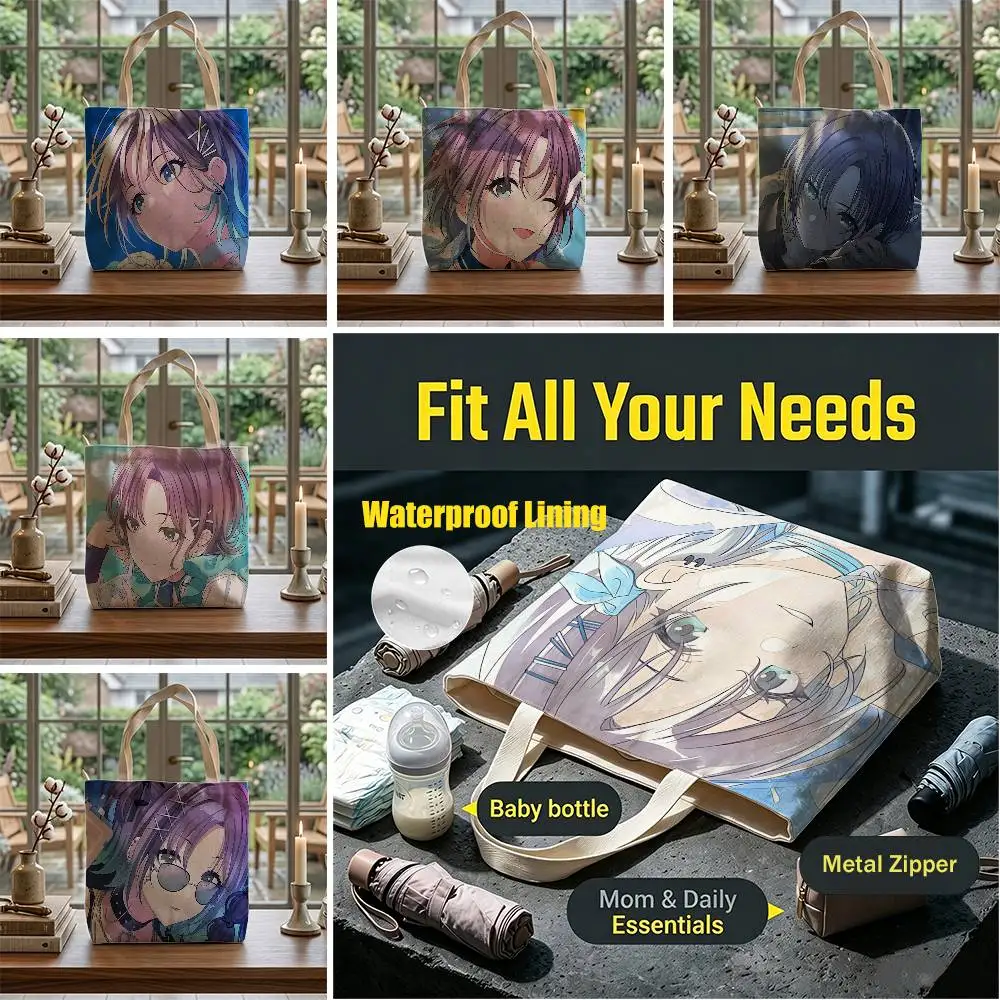 Idol Star T-Toru Asakura-S  Storage Bags Waterproof Canvas bags suitable for going to class, shopping, gifts, and commuting