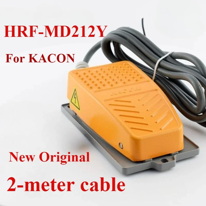 HRF-MD212Y For KACON Korean foot switch alum-inum alloy shell with 2-meter cable