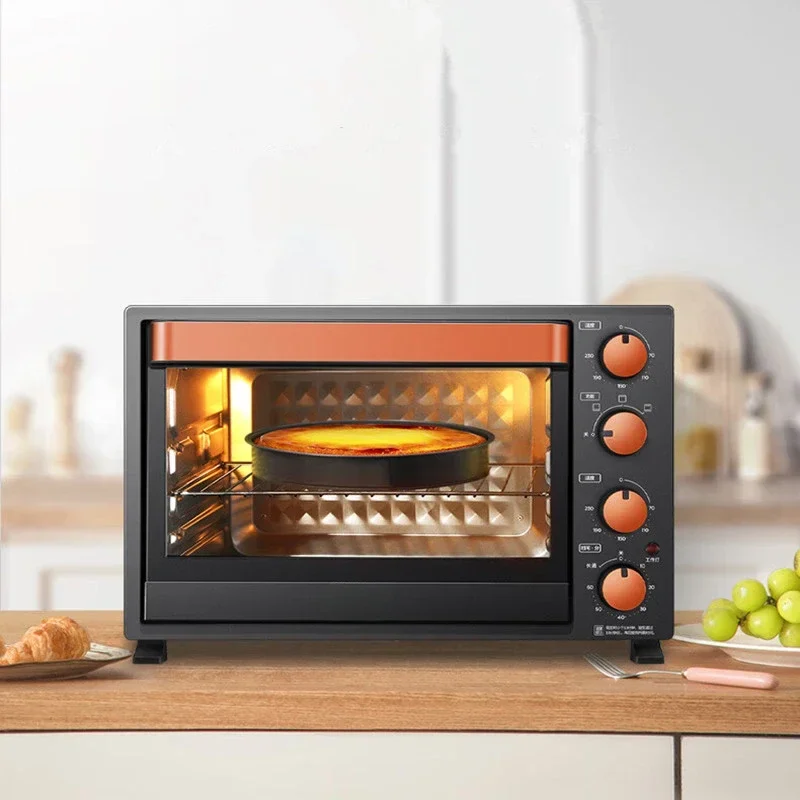 

Household Multifunctional Electric Oven 35 Liter Oven with Independent Temperature Control for Upper and Lower Tubes