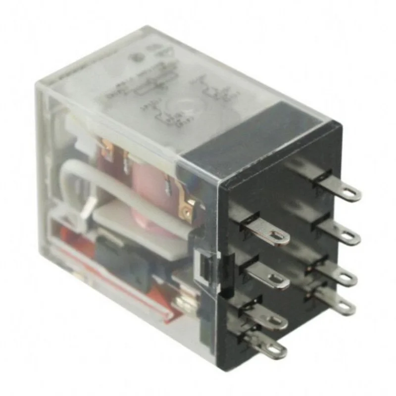 MY2N AC24V AC12V 5A 240VAC/30VDC DIP8 FIF 2 to C (with hte LED) relay (MY2N-J,HF18FF) Complete substitution ,New and original