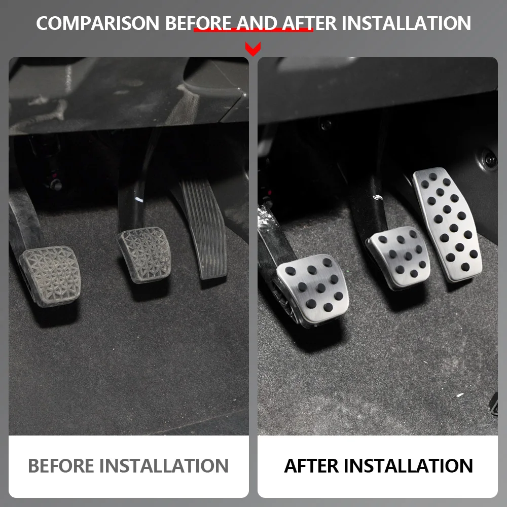 Car Pedals for Chevrolet Cruze MK1 Malibu MK8 Malibu XL Equinox MK3 for OPEL Mokka ASTRA J Insignia Gas Brake Pedal Cover Pad