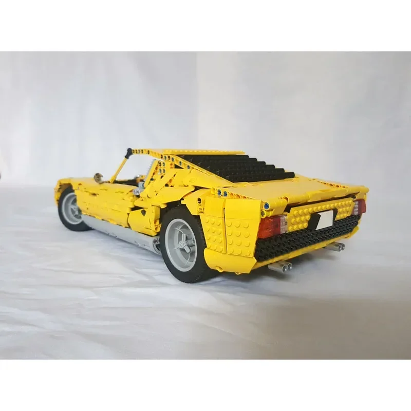 Nieuwe MOC-24194 1:8 Schaal Supercar Assemblage Bouwsteen Model 3184 Onderdelen Bouwstenen Diy Speelgoed Kids Verjaardagscadeau Jongen Sett