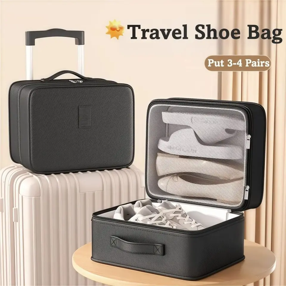 How to pack Stoura travel shoe box