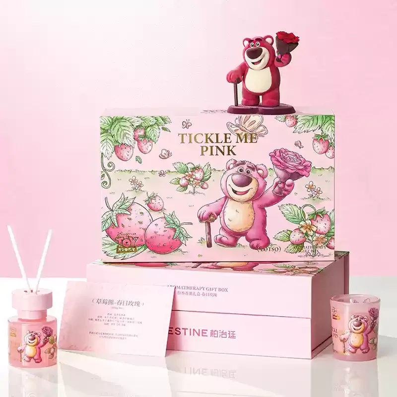 

Authentic Disney Lots-O'-Huggin' Bear Pooh Bear Fragrance Series Aromatherapy Candle Gift Box Birthday Gift With Handheld Gifts