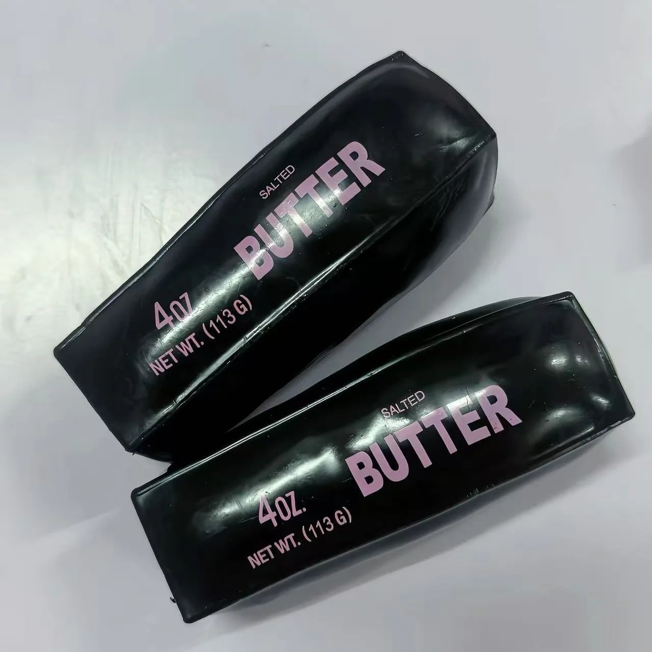 New Color Black Butter Stick Squishy Stress Fidget Toy Crunchy Squeeze Toy Blocks ASMR Anti Stress Release Hand Relax Gift Toy