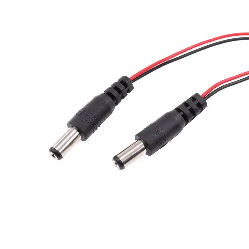 5 Stück 9V Batterieclip T-Typ I-Typ mit DC5.5-2.1mm Stromstecker 6F22 Kabellänge 15CM – Detail 3