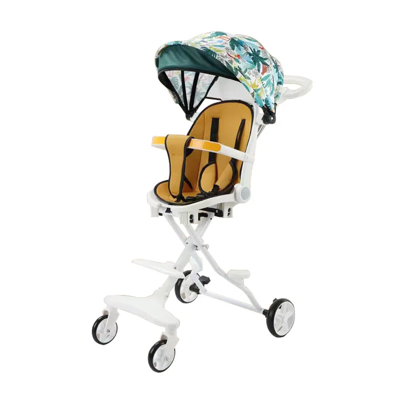 

Portable Children's Strollers Can Be Customized to Lie and Sit High Landscape Folding Strollers