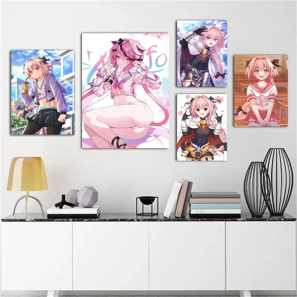 Fate Apocrypha Astolfo Poster Paper Print Home Living Room Bedroom Entrance Bar Cafe Art Painting Decoration