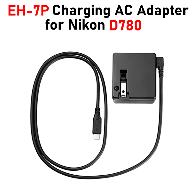 D780 Charging AC Adapter EH-7P Charging Adapter for Nikon D780 Charging Adapter