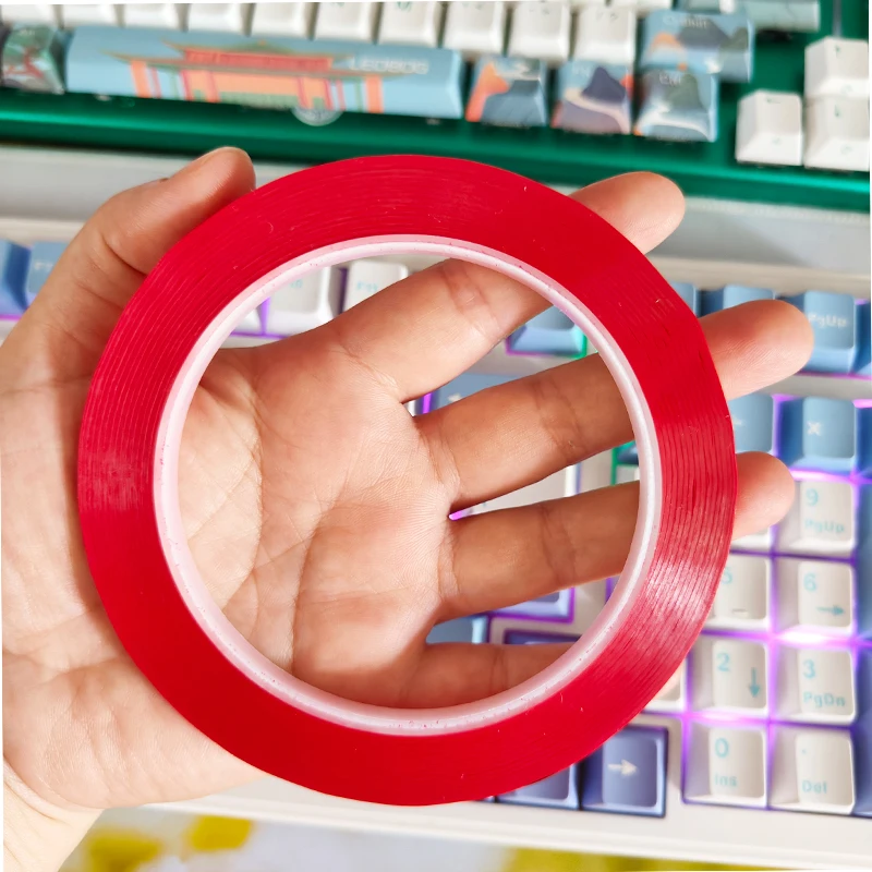 1 Rolle 5 mm Bogenschießen Spiralfeder-Dichtungsband 66 m selbstklebendes Befiederungs-Klebeband für Schießzubehör – Detail 10