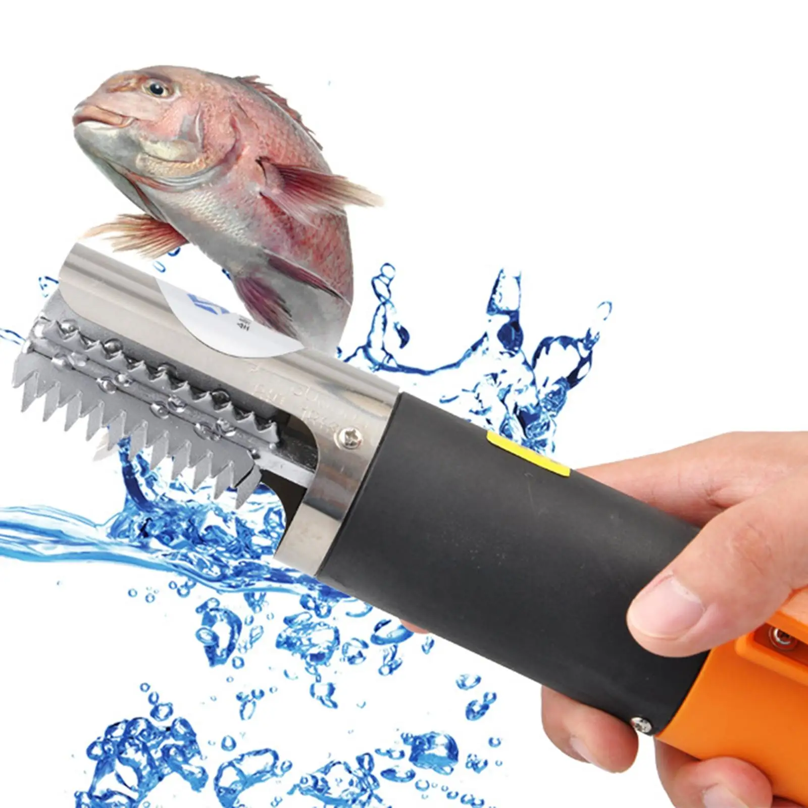 Portable Electric Fish Scaler Seafood Cleaning Tool Fish Scaler Remover for Kitchen