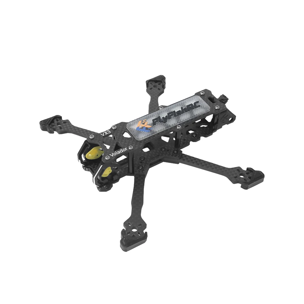 Flyfishrc volador VX3 VX3.5 Gyorsúszás Képkeret készlet 3 / 3.5inch squashed X T700 Átszakadás Csereszabatos DJI O3 Merevlemez VTX számára FPV Versenyzés drón