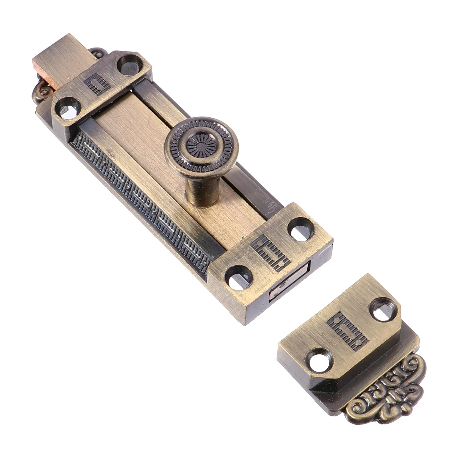 

Bronze Door Latch Solid Alloy Slide Bolt Lock For Bathroom Kitchen Garage Heavy Duty Security Latches Hardware