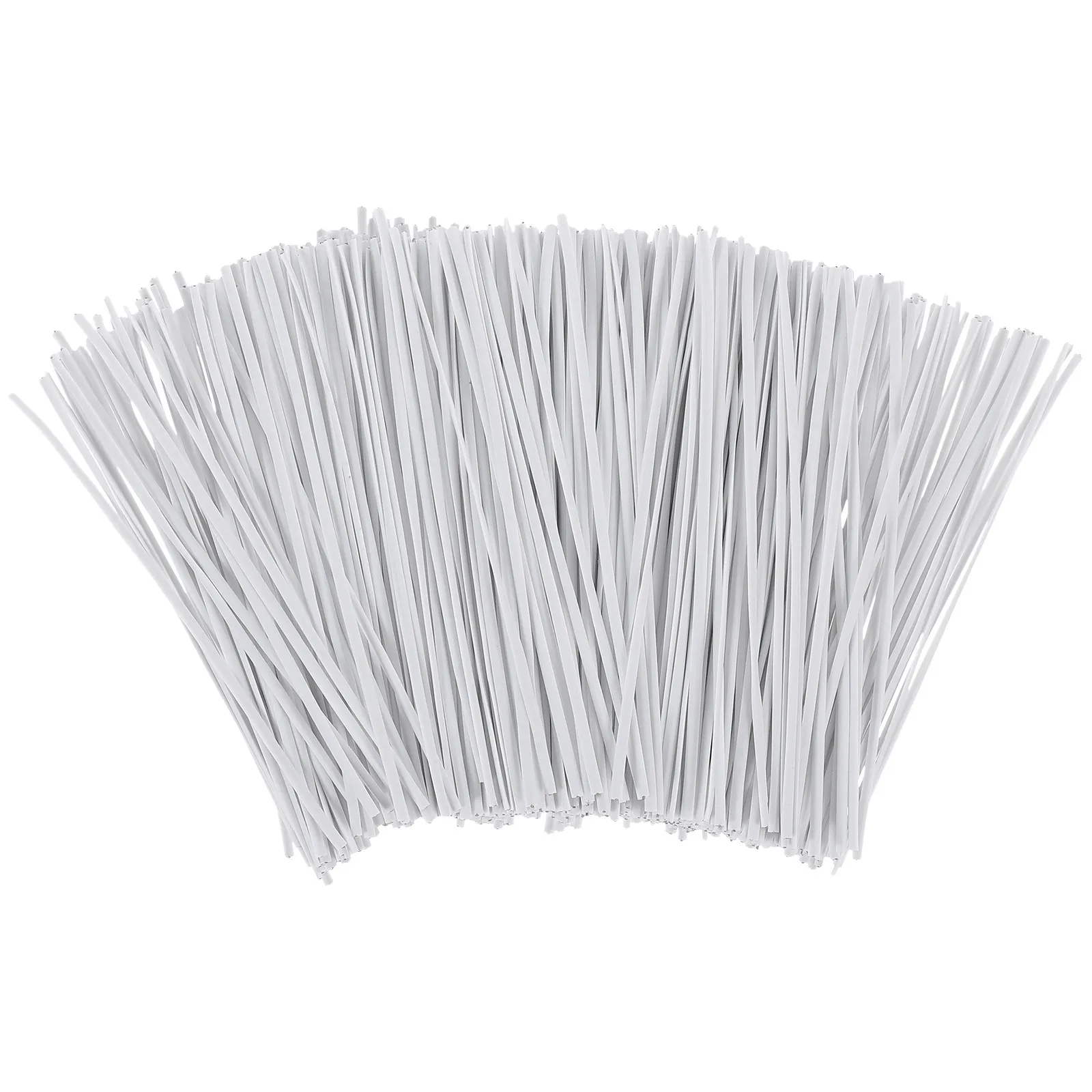 1000Pcs Cable Ties Heavy Duty Plastic with Iron Core for Wire Cord Cable Management At Home Office Garage Craft Room Reusable