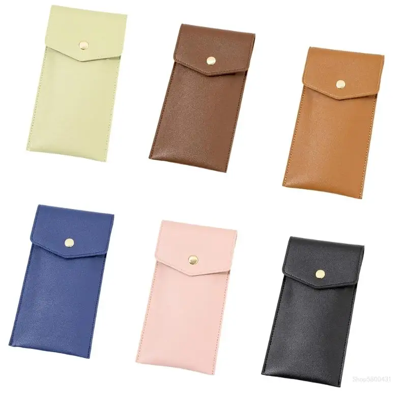 Leather Pen Sleeve 6-7 Fountain Pen Ballpoint Pen Pencil for Women Men Student