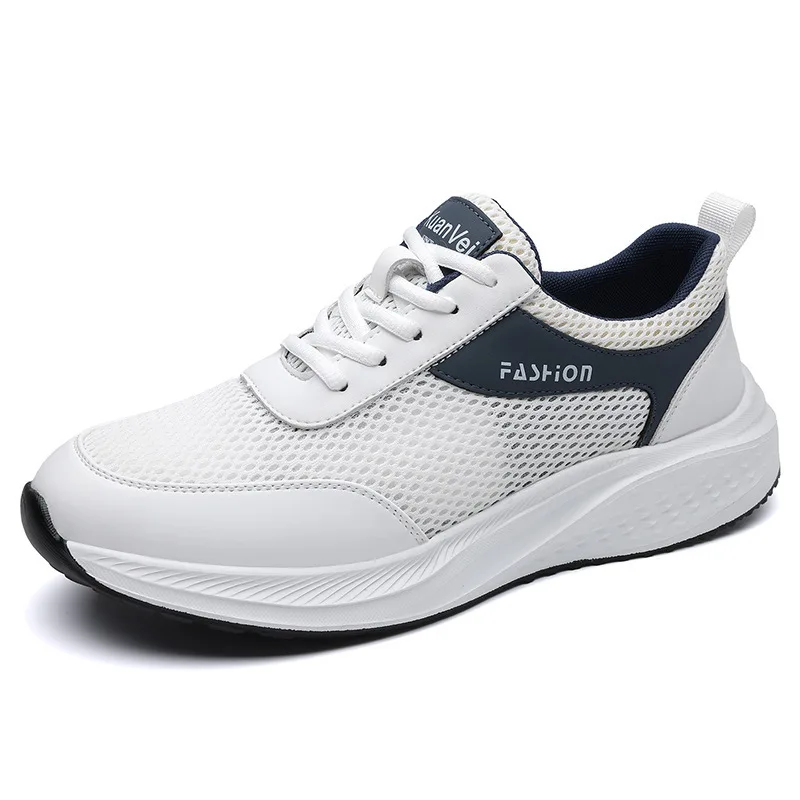 

Summer Autumn New Mesh Sneakers for Man Fashion Sports Running Shoes Male Lace Designer Soft Sole Sports Casual Shoes Man
