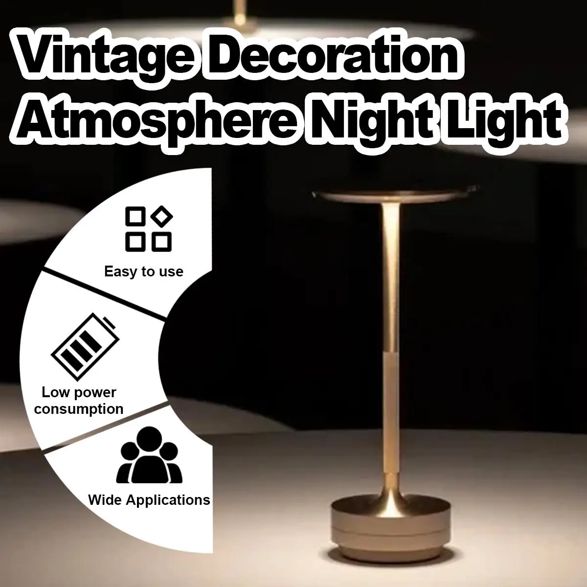

Nice 3 Color Table Lamp Golden Black Led Silver Dimming Rechargeable With Touch Control Lamps Touch Usb Usbc For Bedroom Desk Be