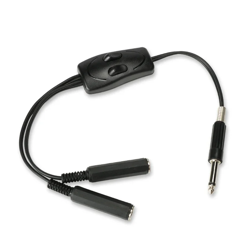 1 to 2 Adapter Conversion Cable Dual Connection Tattoo Power Supply Clip Cord for Tattoo Machines Essential Accessory