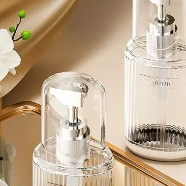 Botella dispensadora de jabón líquido de 60/90/120ML, bomba vacía, botellas de champú rellenables para baño, contenedor de líquido, dispensador de champú, decoración