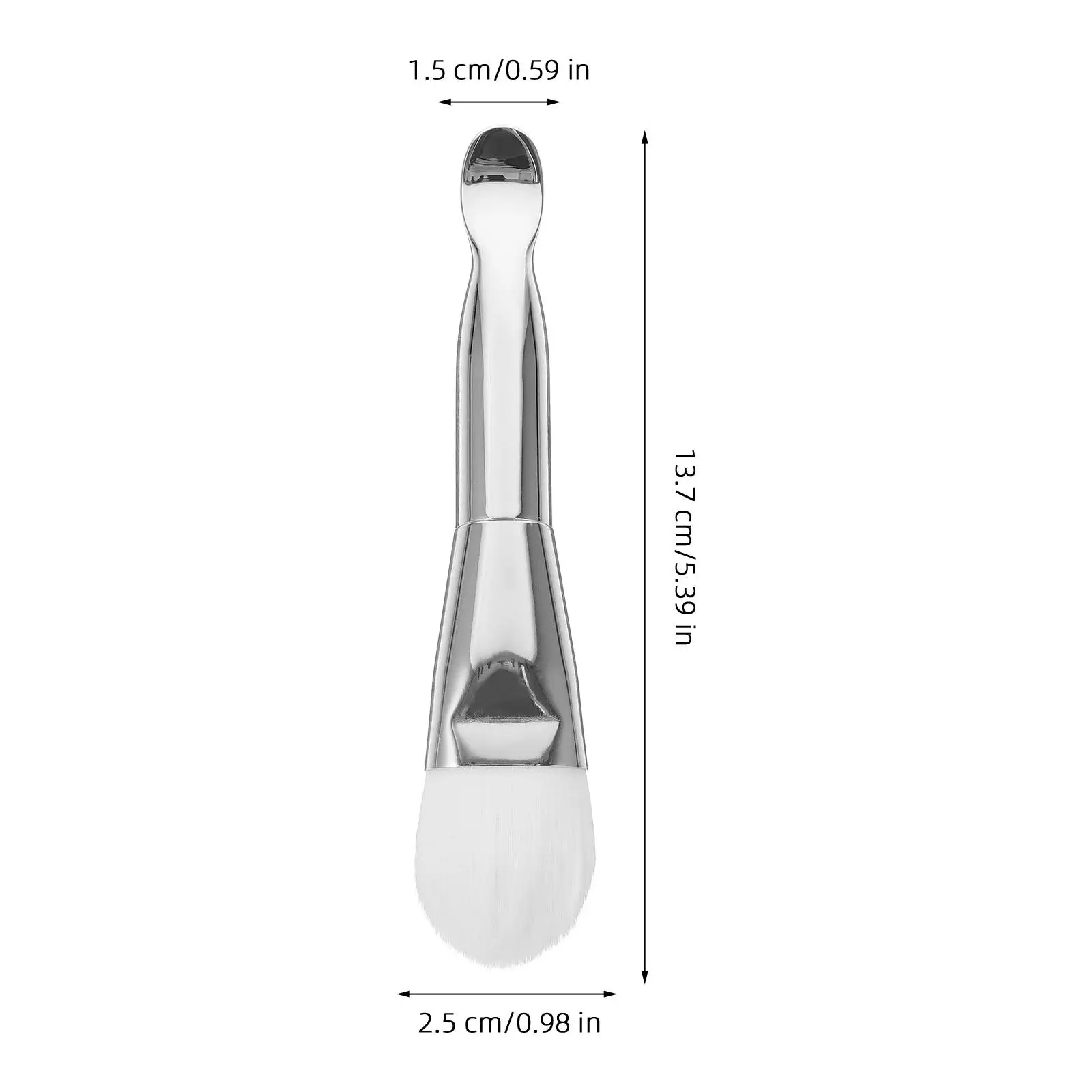 Facial Mask Brush Applicator Women Clay Mask Makeup Brush Portable Spoon Tool Easy Clean Application Skin Care Tool Spa
