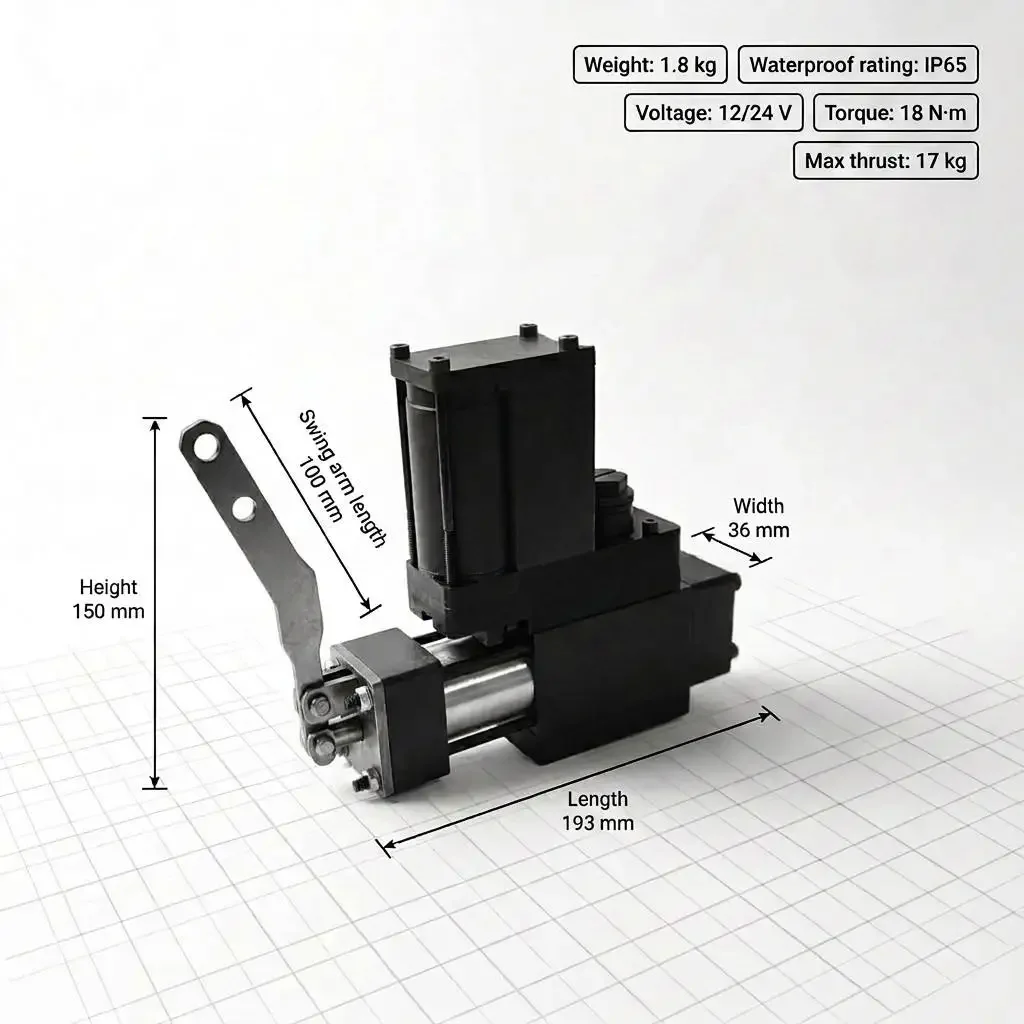 Crane kit clutch actuator - only our company's kit can be used