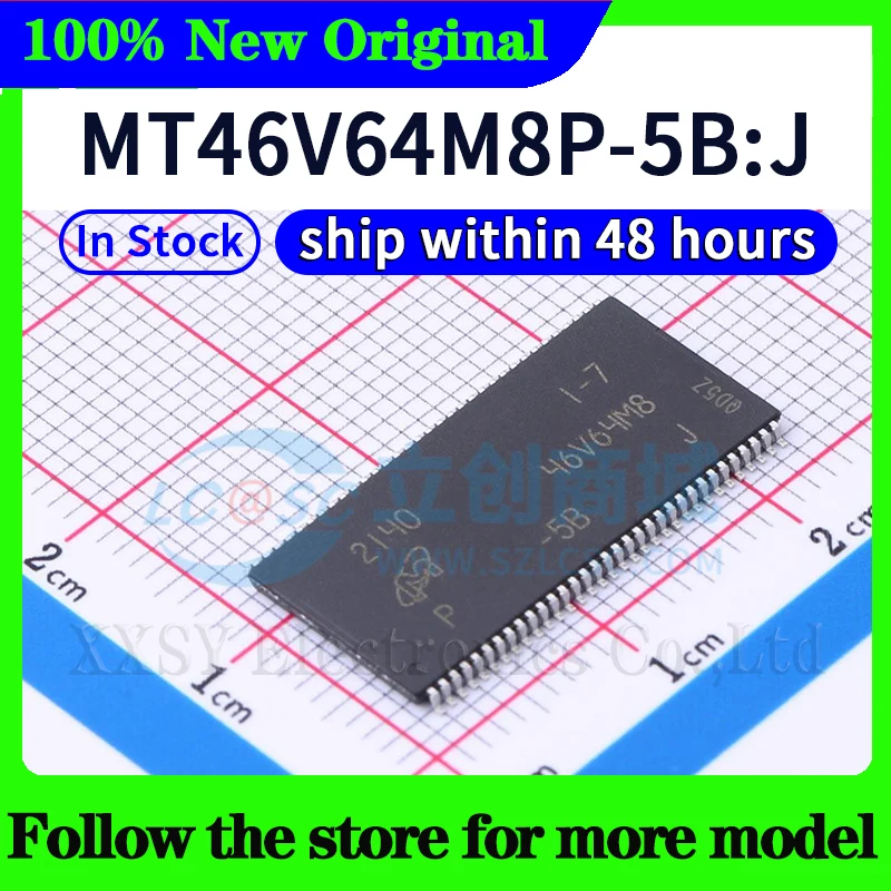 

MT46V64M8P-5B:J High quality New