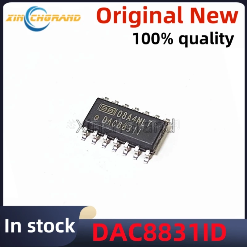 1pcs New DAC8831IDR DAC8831I DAC8831ID Original Genuine DAC8831ID Analog-to-Digital Converter Chip SOIC14