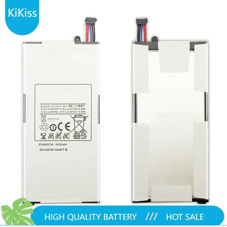 

SP4960C3A Сменный аккумулятор для планшета 4000 мА для Samsung Galaxy Tab 7,0 7 дюймов P1000 P1010 GT-P1000 GT-P1010 + инструменты