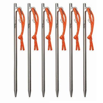 TiTo Titanium Alloy Tent Pegs 1