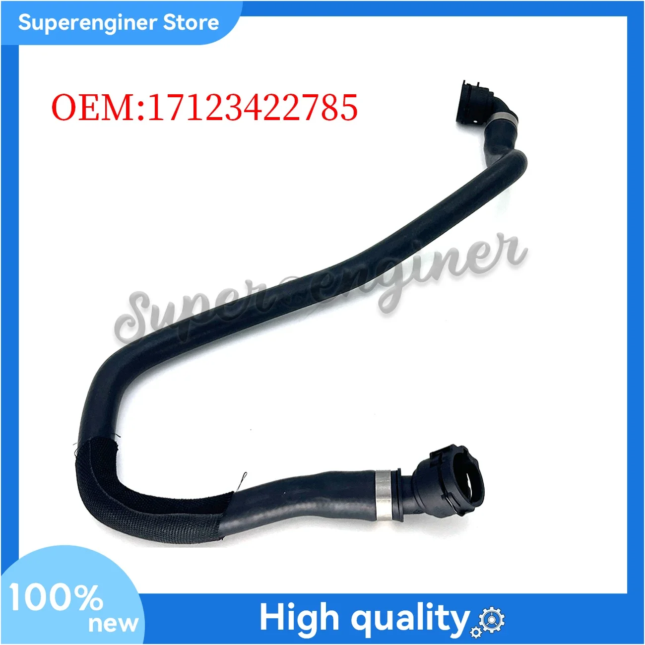 17123422785 Water Tank Intake Radiator Coolant Hose For BMW X3 E83 LCI E83 2.5si