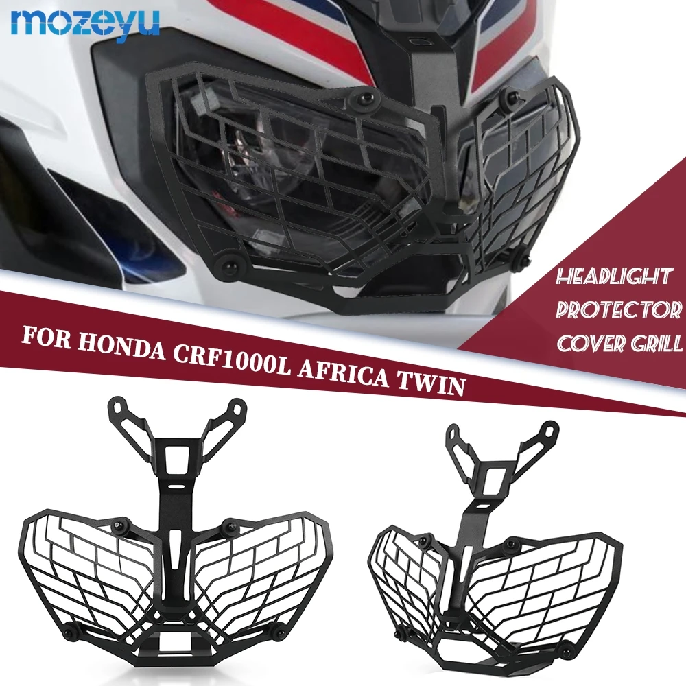 

Motorcycle Headlight Grille Guard Protector Cover For Honda CRF1000L CRF1000 CRF 1000 L Africa Twin ADV Sports 2017 - 2020 2021