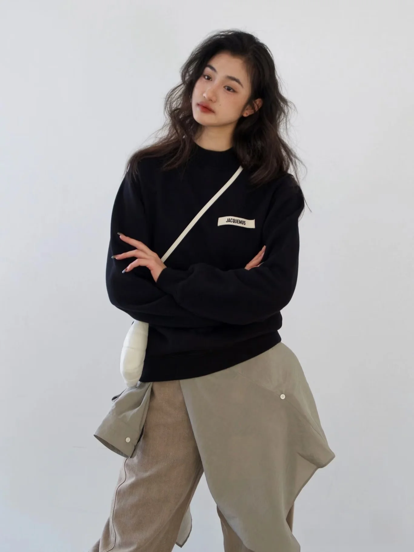 Long Sve round Ne Letter Print Casual Sweatirt ex Overhead Spor T-irt Spring Autumn Women's Faion Comfortabl...