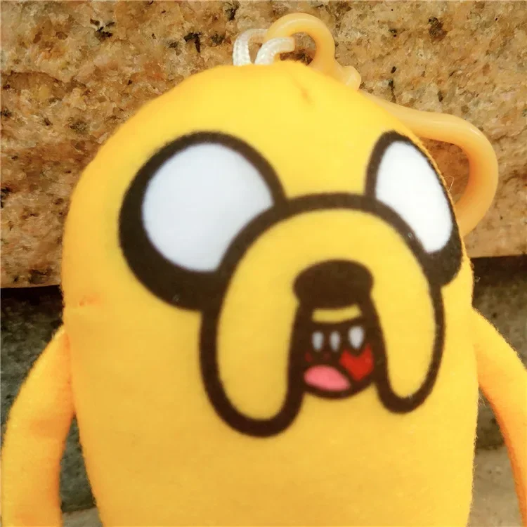 10cm Finn Jake BMO Soft Stuffed Animal Dolls Creative Adventured Time Plush Toys Cartoon Stuffed Dolls key chain Kids Gifts