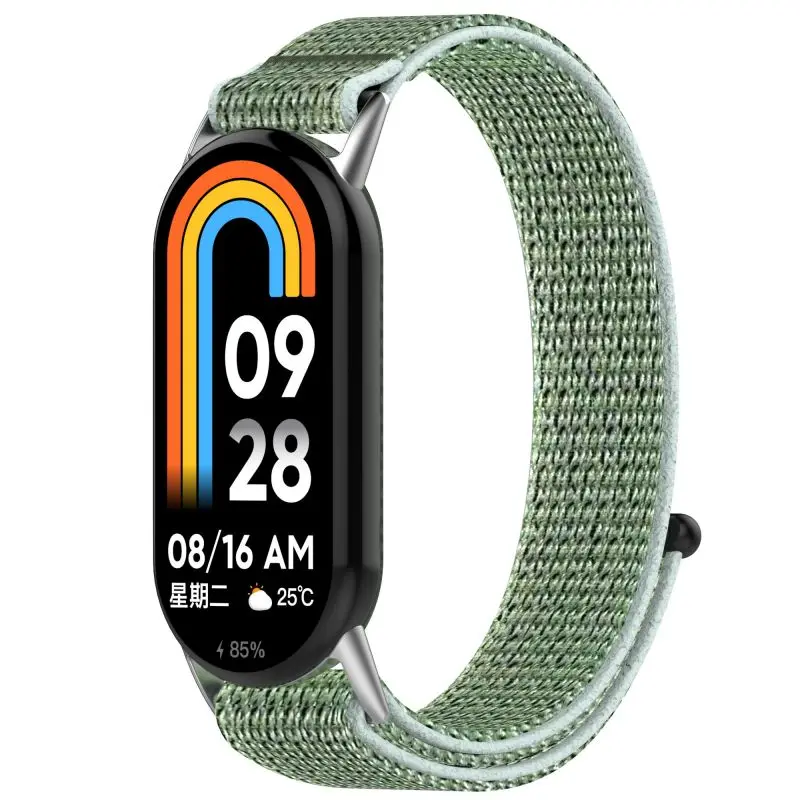 Nylon Strap For Xiaomi Band 9 8 NFC Smart Watch Loop  Strap Bracelet Watchband Band8 Band9 Wrist Accessories Case