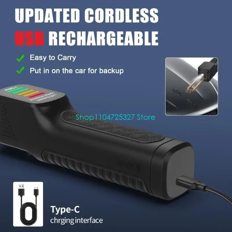 D8KF 300W محمولة محمولة اللاسلكية شحن مدافع لحام بلاستيكية 2600 ملم بطارية لحام طقم إصلاح معدات اللحام #3