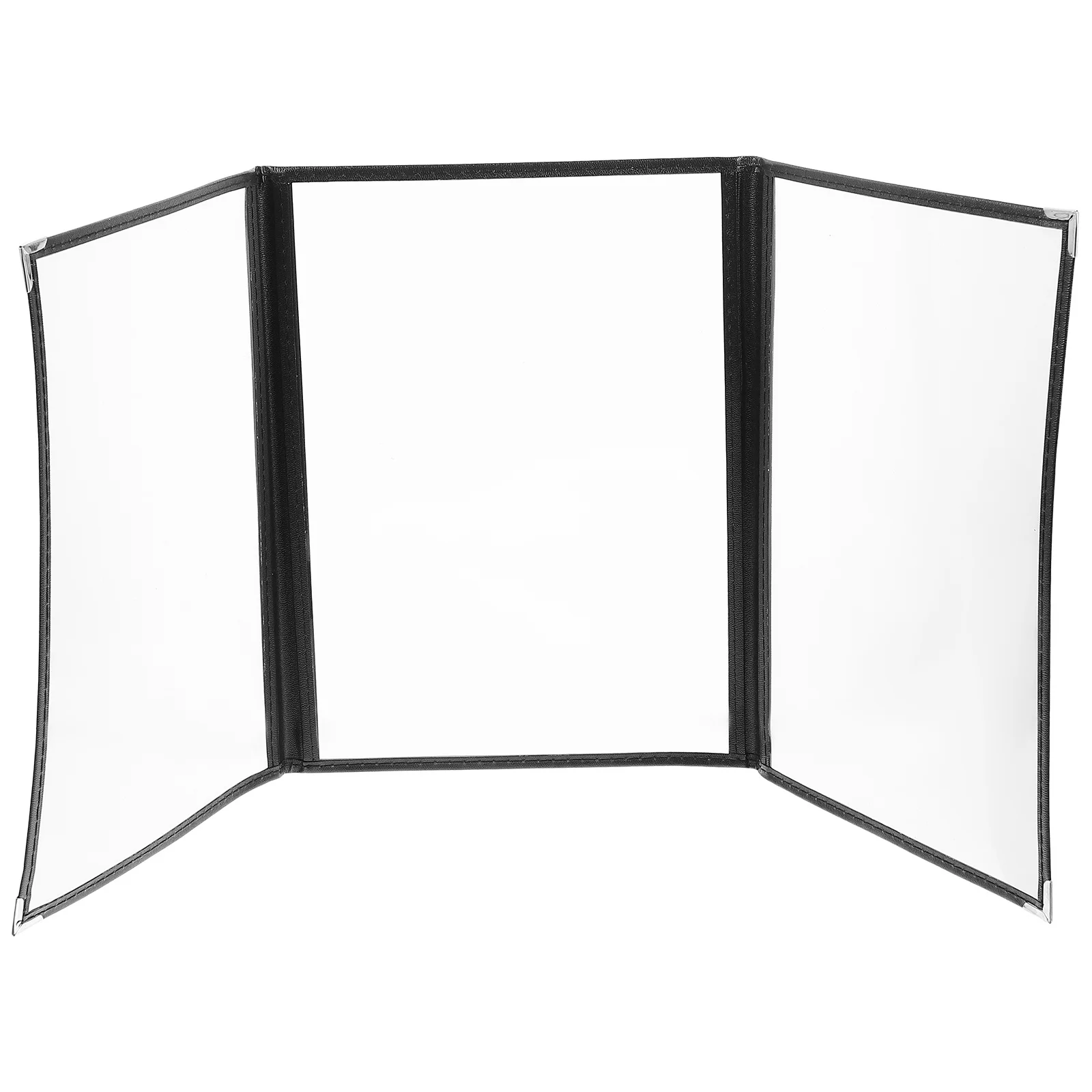 

1Pcs Transparent PVC Menu Binder Cover Durable Loose Leaf Folder Kitchen Recipe Holder Restaurant Menu Protector Organizer