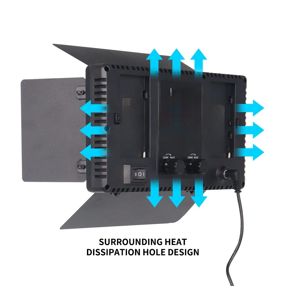 قابلة للشحن u600 لوحة مسطحة ملء الضوء المباشر فيديو LED التصوير الفوتوغرافي ضوء u800RGB المحمولة #4