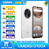 UMIDIGI G100A Smartphone,Android 14 Phone,8GB RAM(4+4GB),128GB ROM,UNISOC T615,6.9”120Hz Eye-Care Display,6000mAh,Dual SIM Phone