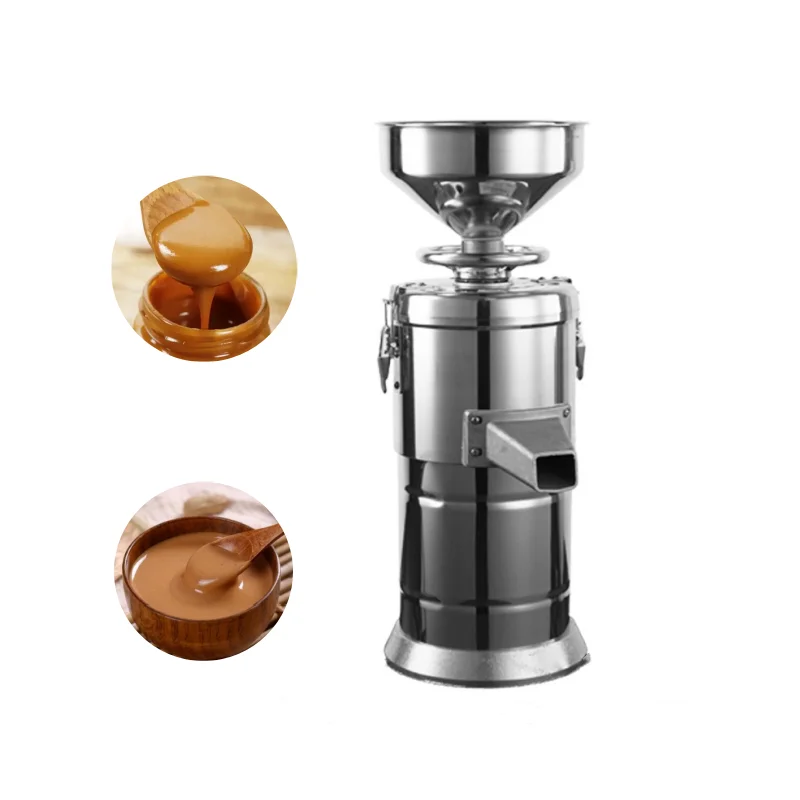 

Home & Commercial Use Motorized 1.5KW 220V Easy-to-Grind Sticky Food Paste Tahini Peanut Butter Grinder With 1 Year Warranty