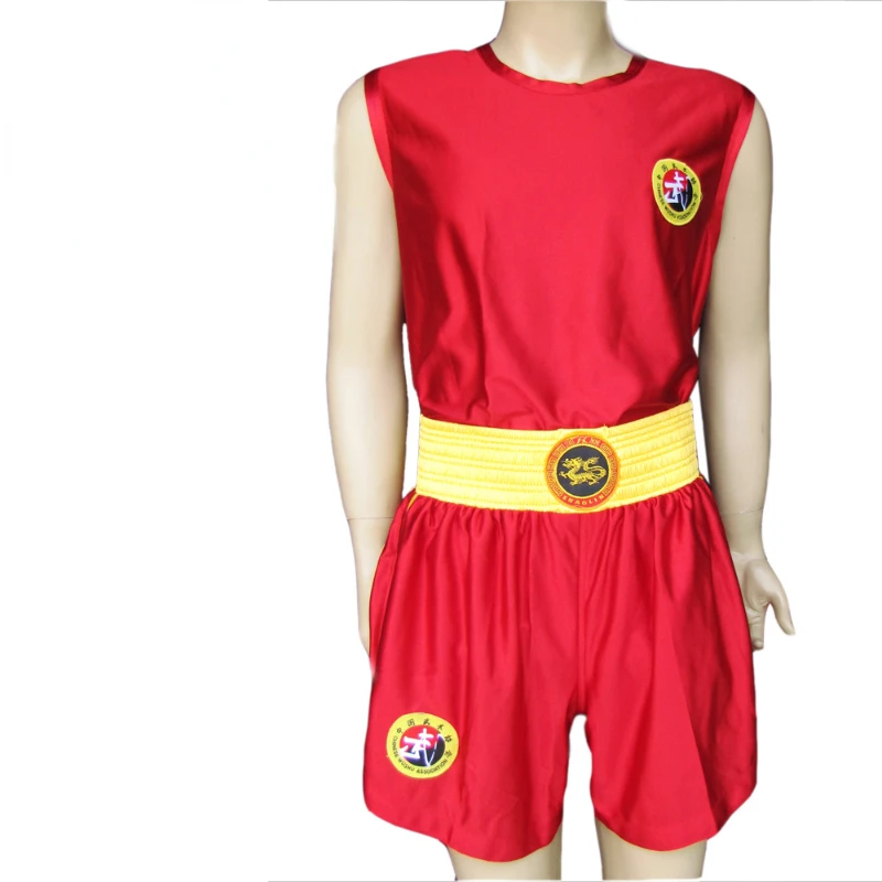 Kongfu Uniform Unisex Boxing Uniform Wushu Clothing Martial Arts Performance Costume For Children Adult 110-190cm