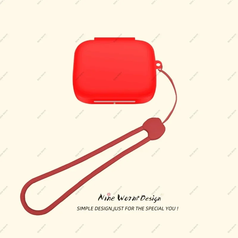 Case for EarFun Air Pro 4 Protective Cover Anti-fall EarFun AirPro4 Lanyard Soft Silicone Wireless Bluetooth Earbuds Carrying