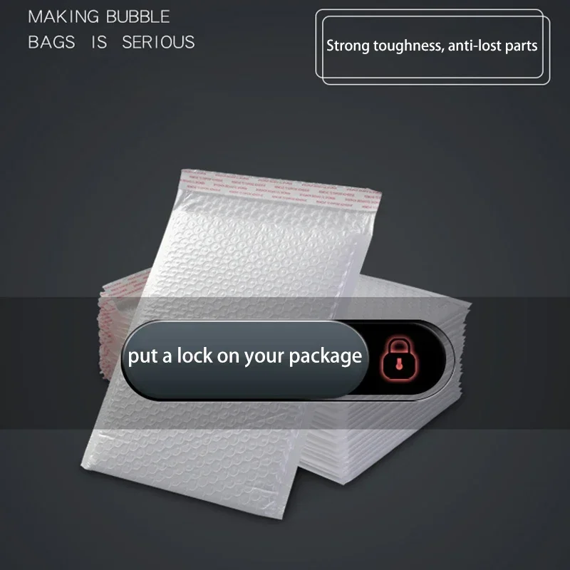 50PCS โฟมซองจดหมาย Self Seal Mailers จัดส่งซอง Bubble Mailing Bag การจัดส่งแพคเกจกระเป๋าธุรกิจกระเป๋า