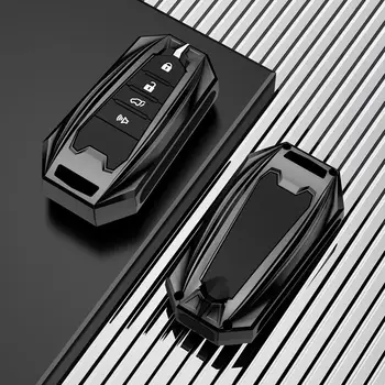 Pro Toyota Highlander Land Cruiser Riez 86 Hilux Innova Fortuner Rav4 Camry Prado Shell 4 tlačítka kryt klíče od auta zinková slitina 10 nejlepší prodej Kryt klíče Toyota Fortuner - №5