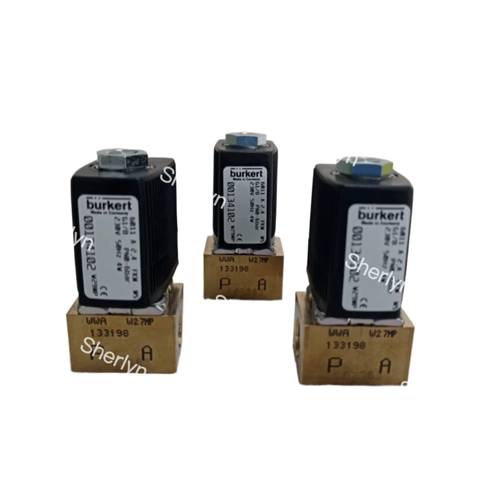 00134071 صمام الملف اللولبي المباشر من بوركيرت 6011A 1.6 FKM G1/8 00134071 24V