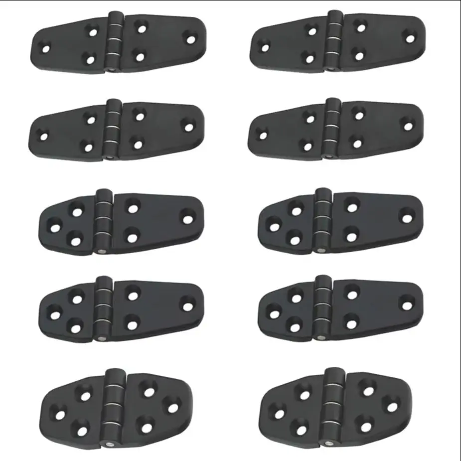 

10PCS Zinc Alloy Industrial Hinges Distribution Box Folding Hinge Switch Electric Cabinet Door Hinge Mechanical Equipment Hinges